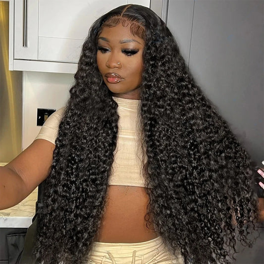 Brazilian 300% High Density Loose Deep Wave | 13x4 HD Lace Frontal Human Hair