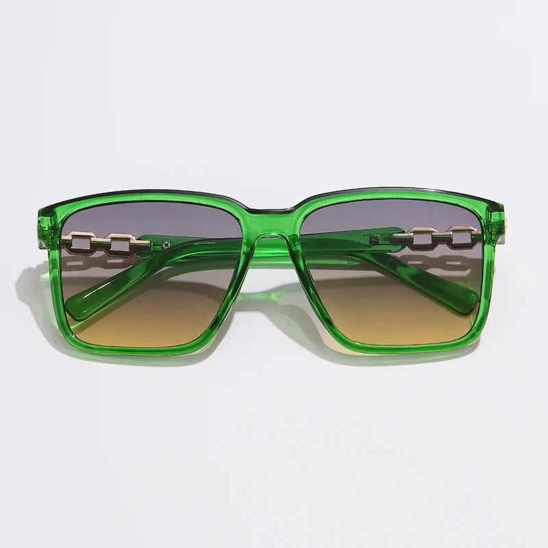 Square Style Anti-UV400 Luxury Eyeglasses