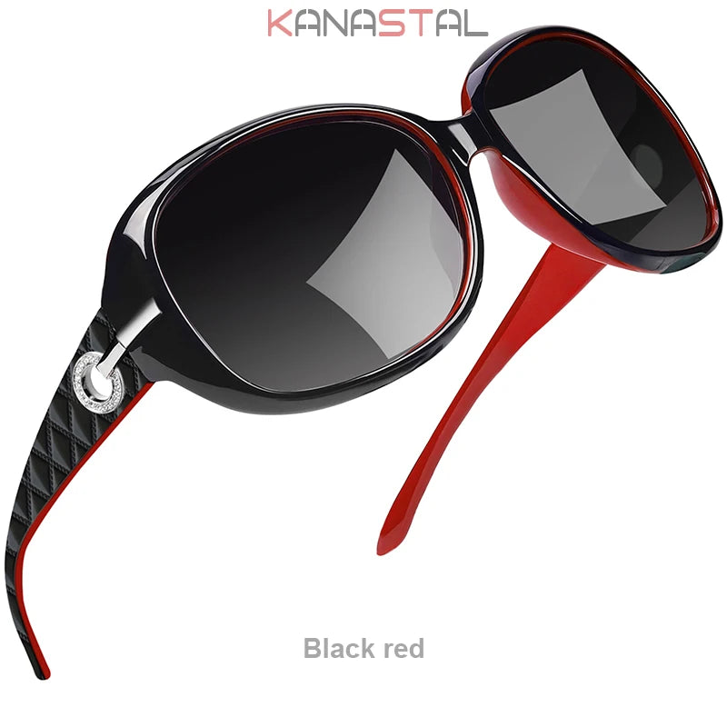 UV400 Retro Diamond Butterfly Sunscreen Glasses