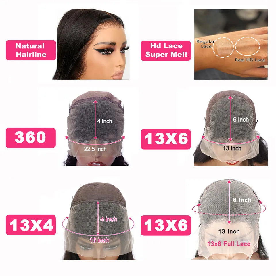 13x4/13x6 HD Lace Front Pre Plucked