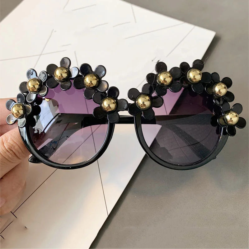 Charming Flower Fashion Cat Eye