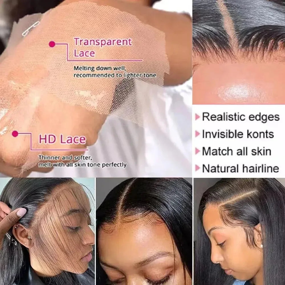 Brazilian 40 Inch 13x6 HD Lace Front
