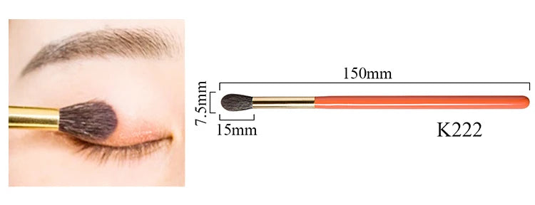Professional Handmade Makeup Brushes Set Soft Blue Squirrel Goat Hair Face Powder Contour Eye Shadow Brush Make Up Brush Kit