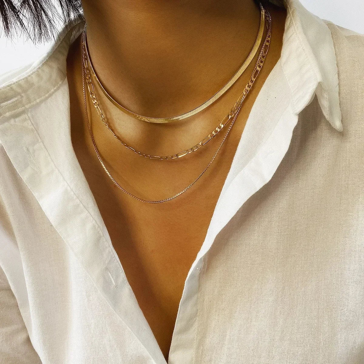 Hot Selling Water Droplet Layered Necklace