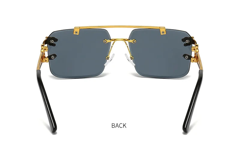 Double Bridge Gradient UV400 Sunglasses