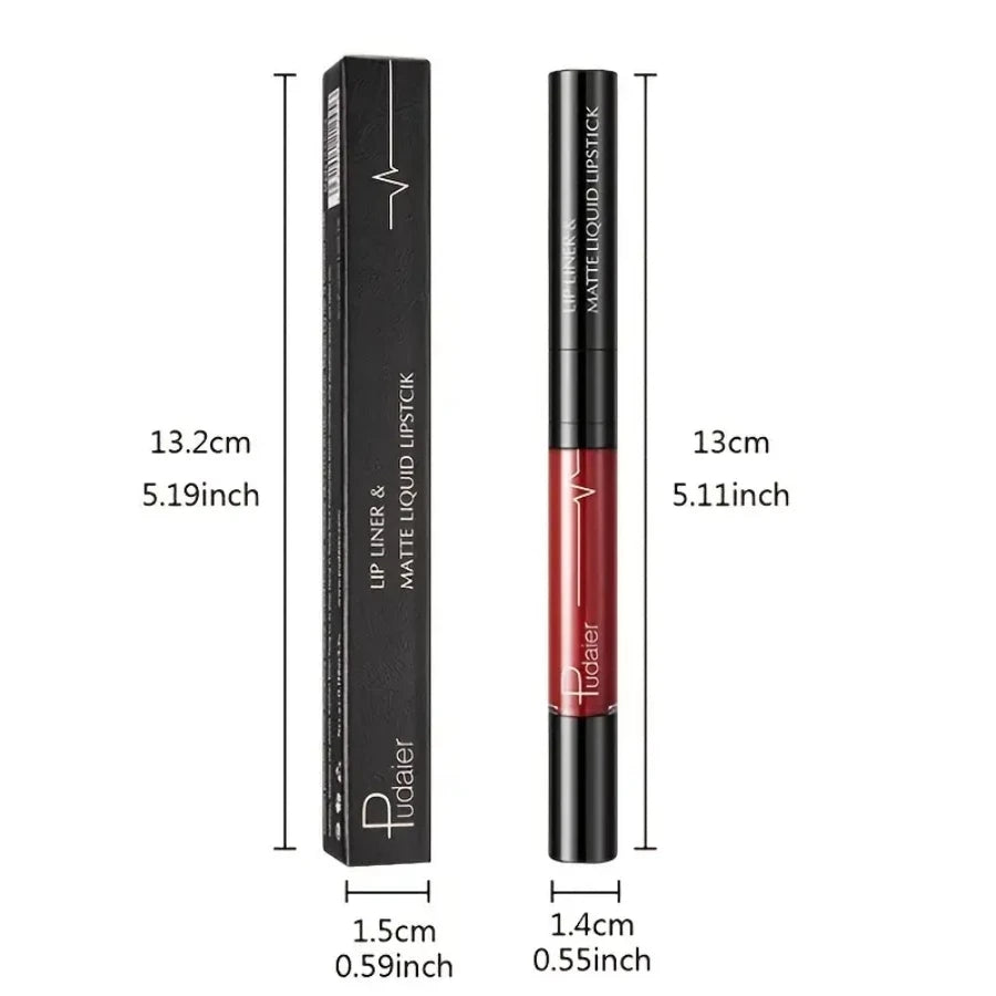 Ultra-Precise Waterproof Lip Liner Smooth, Sweatproof, Long-Lasting Wear