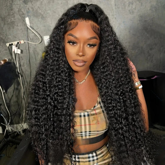 Brazilian 300% High Density Loose Deep Wave | 13x4 HD Lace Frontal Human Hair