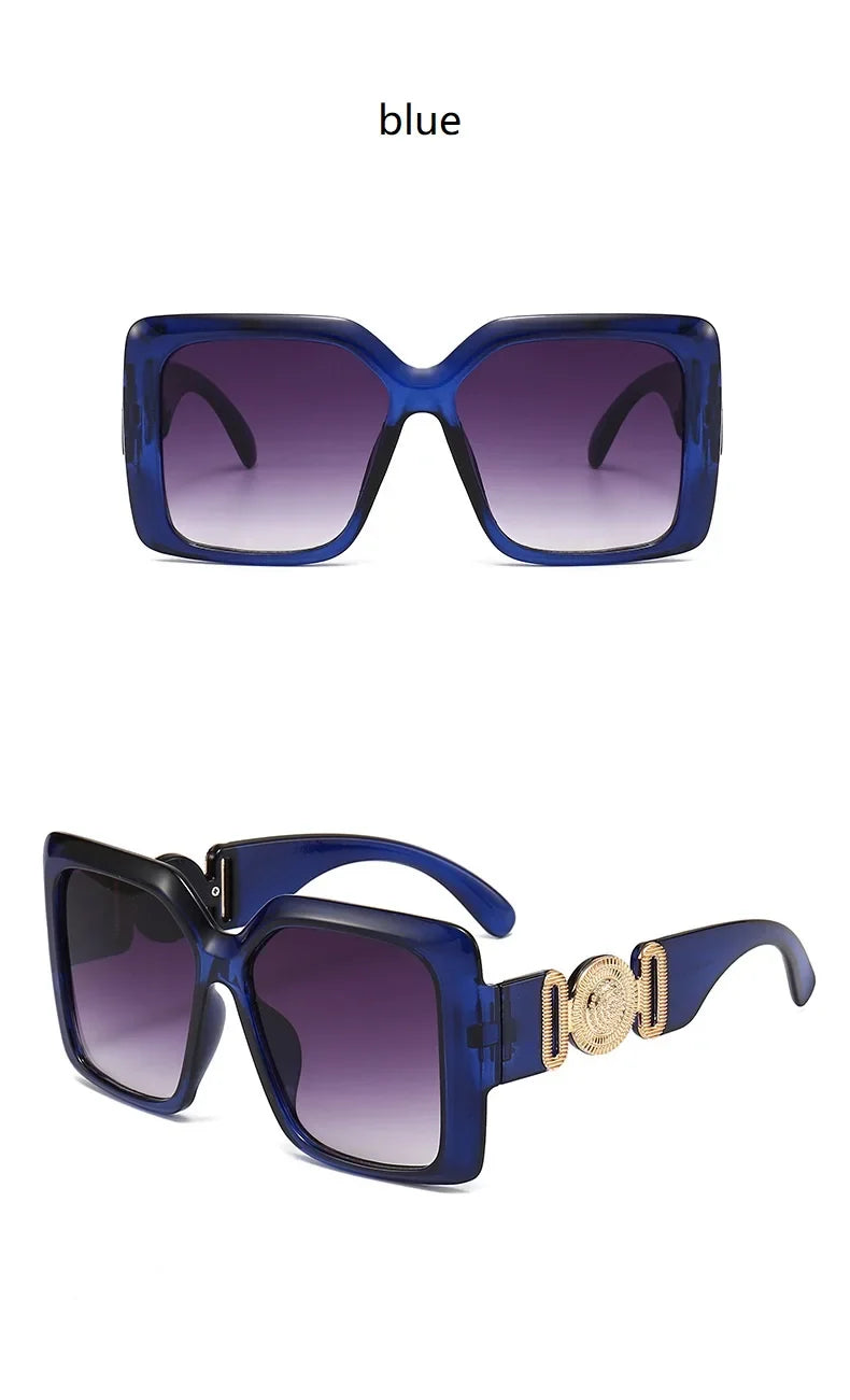 Big Square Design Luxury Vintage Eyewear