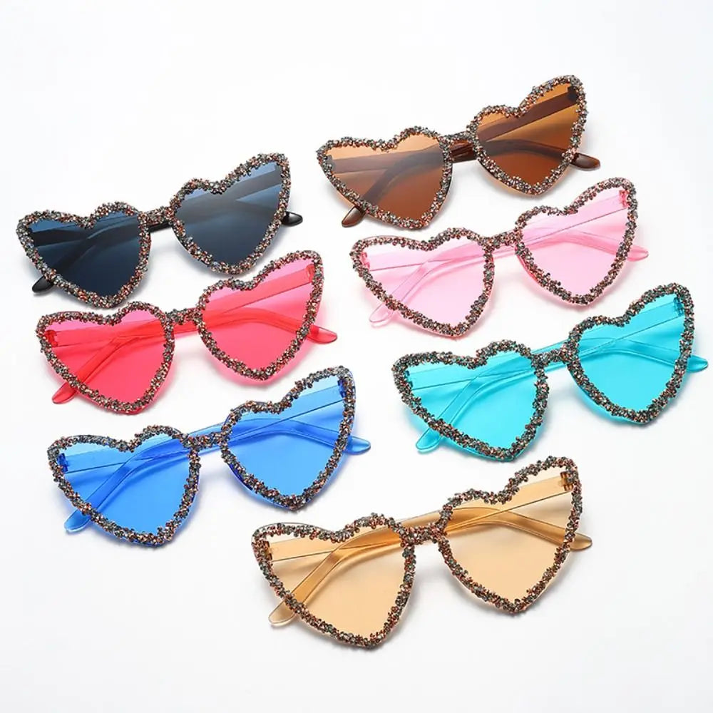 Heart-shaped Candy Color Rhinestone