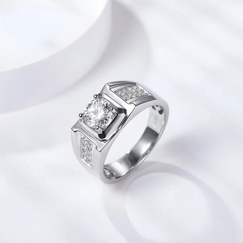 Moissanite 1 Carat S925 Silver