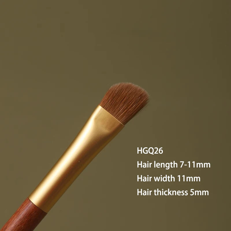 Professional Handmade Eye Shadow Brush African Rosewood