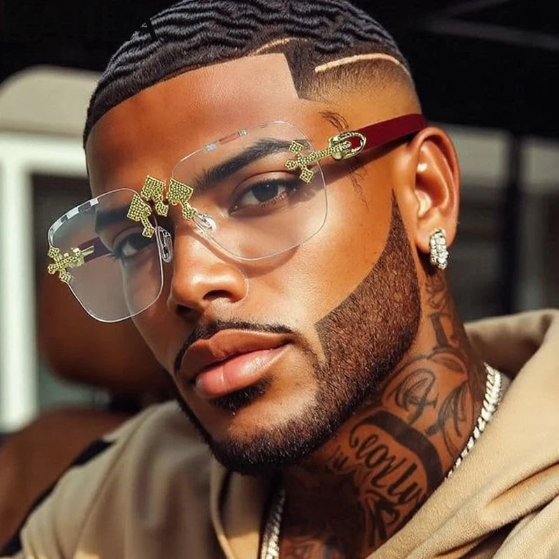Rimless Square Luxury Shades UV400