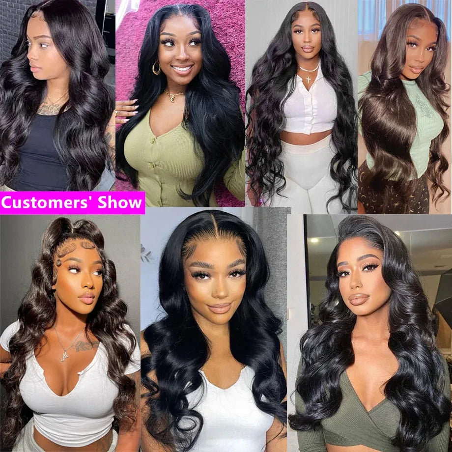 Body Wave Human Hair 13x6 HD | Pre Plucked 360 Lace Front Wig