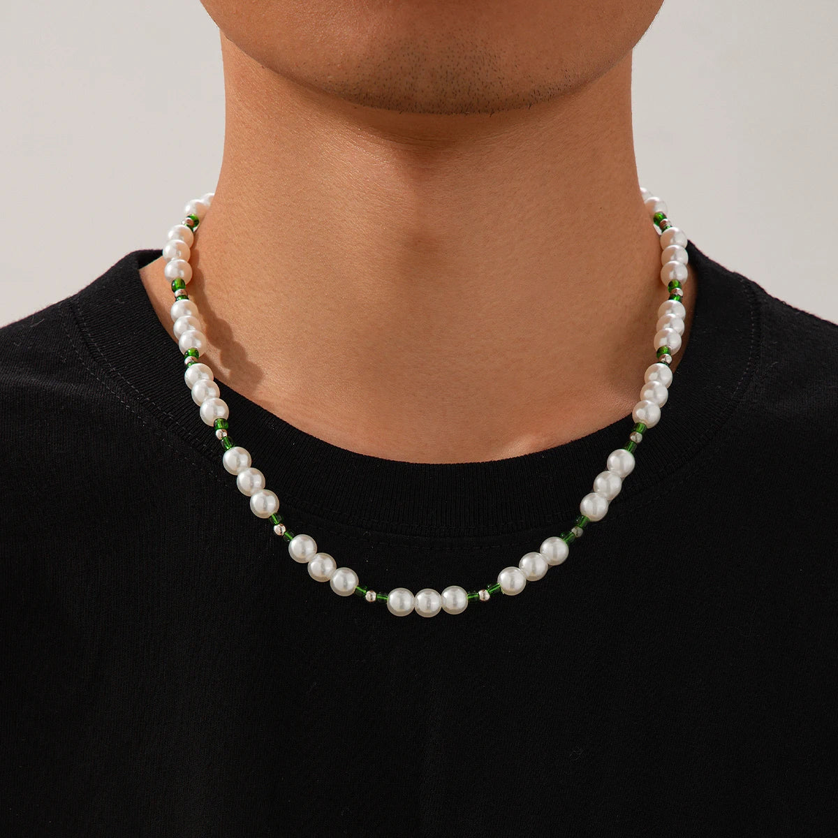 Hip Hop Pearl Necklace