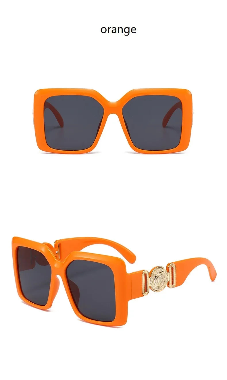 Big Square Design Luxury Vintage Eyewear