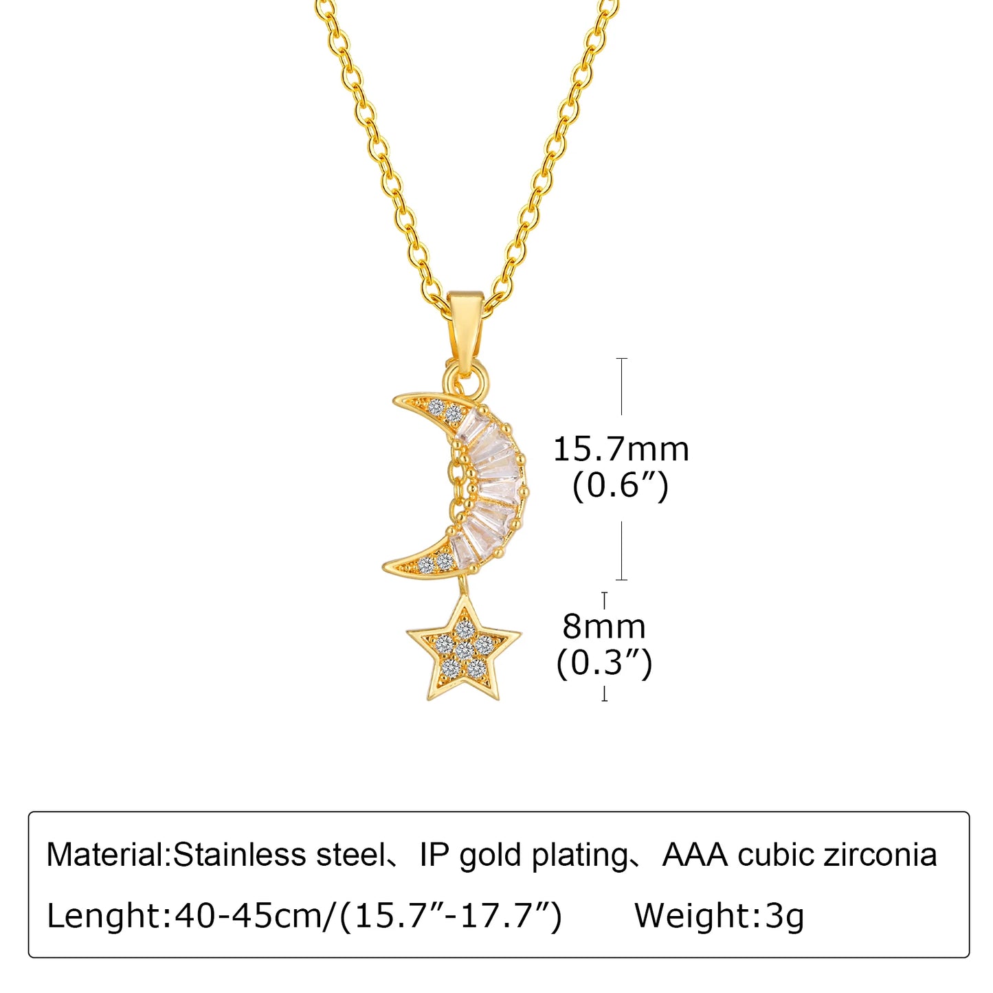Gold Plated Lariat Necklace Double Layered