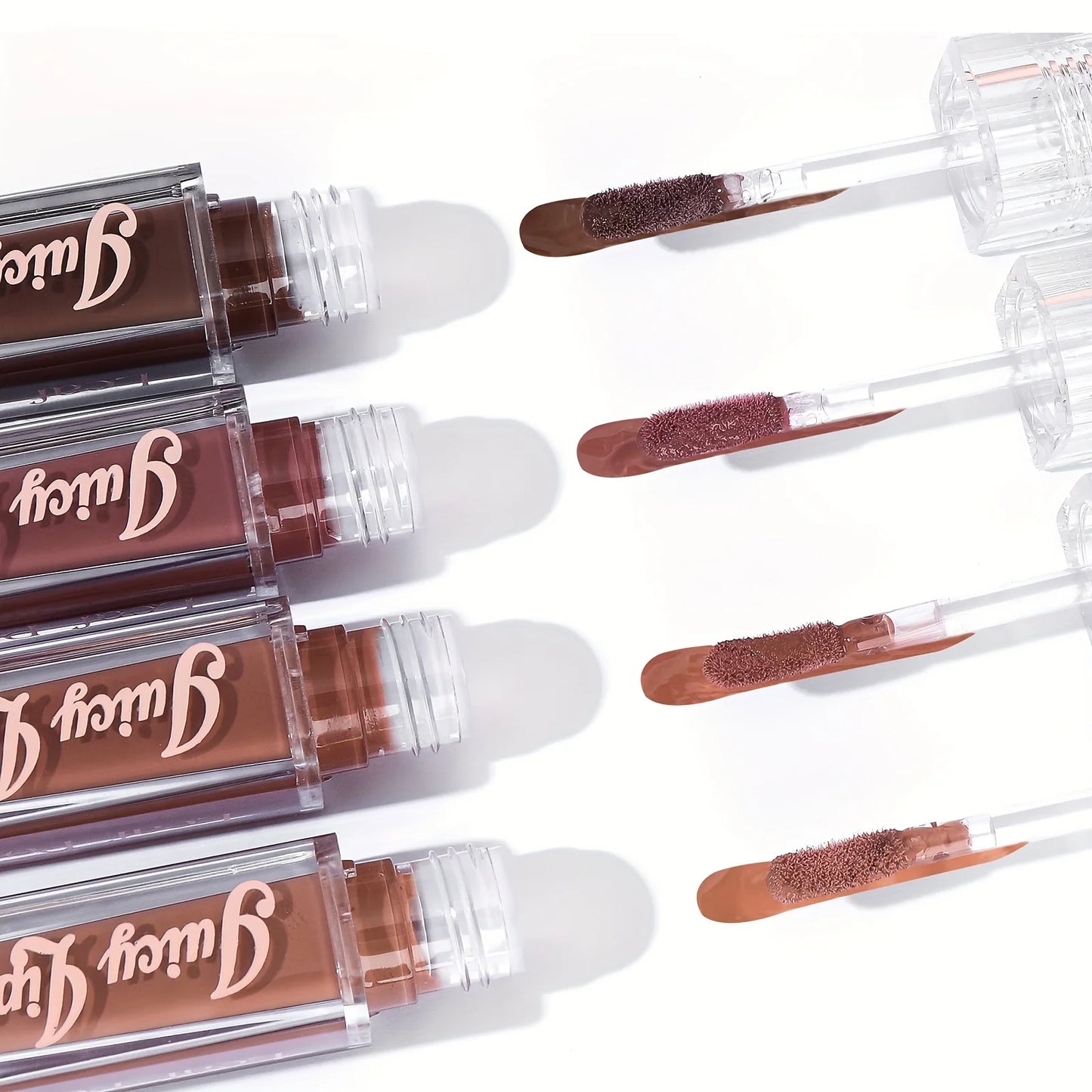 Hydrating Crystal Lip Oil - Plumping & Moisturizing Gloss with Tinted Shades