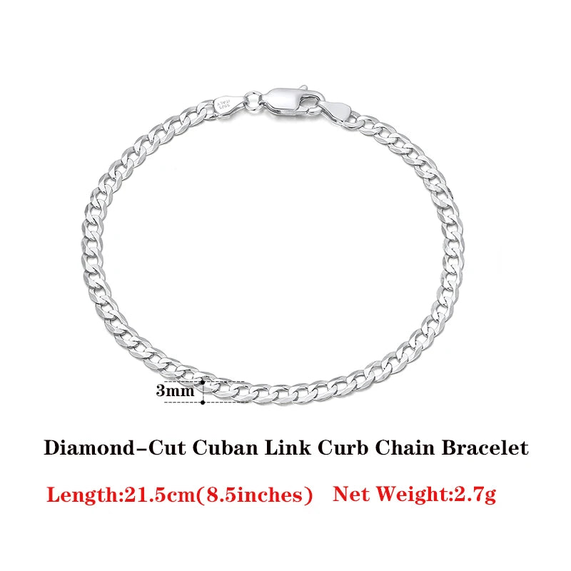 18K Gold Over 925 Sterling Silver Bracelet