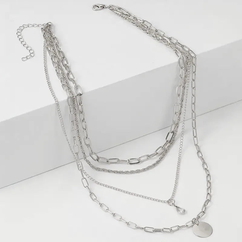 Hot Selling Water Droplet Layered Necklace
