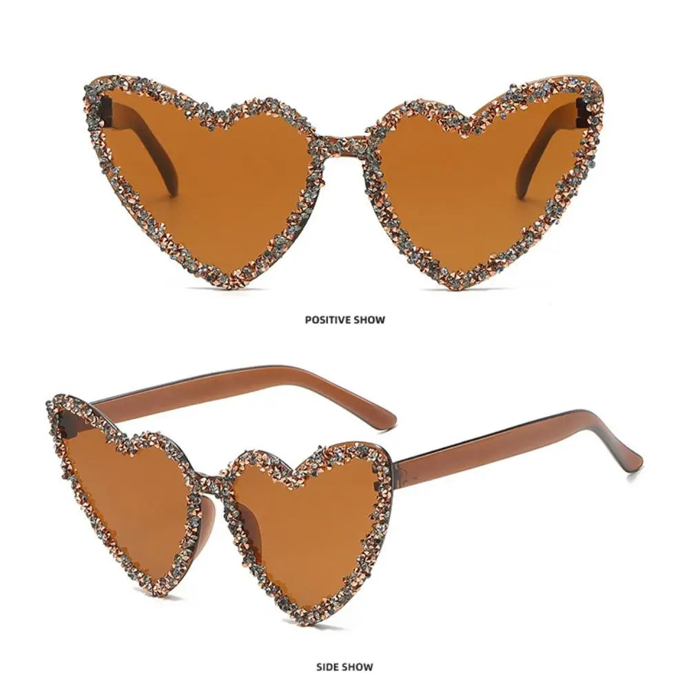 Heart-shaped Candy Color Rhinestone