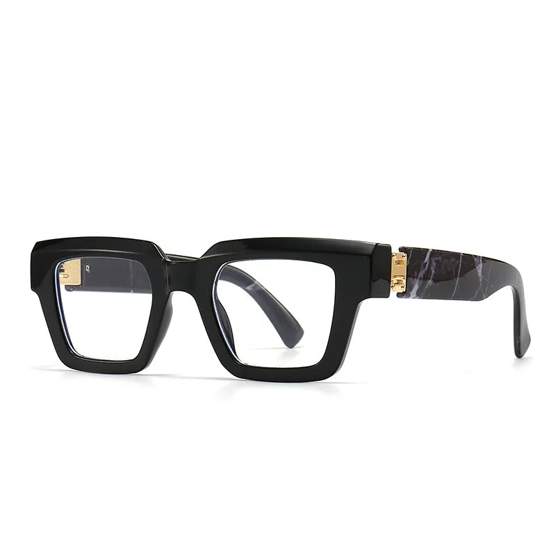 Square Candy Color Clear Gradient Eyewear