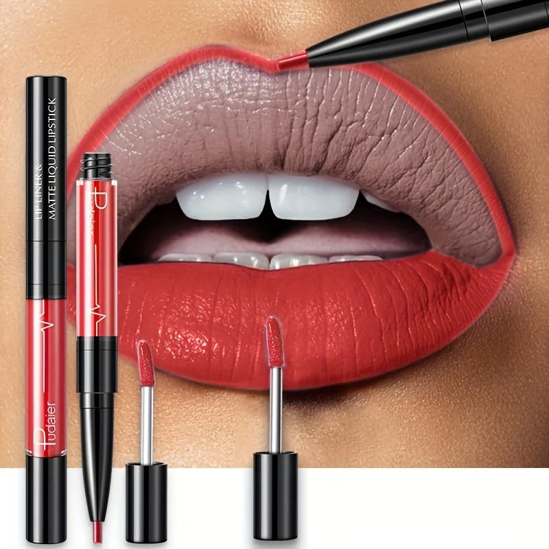 Ultra-Precise Waterproof Lip Liner Smooth, Sweatproof, Long-Lasting Wear