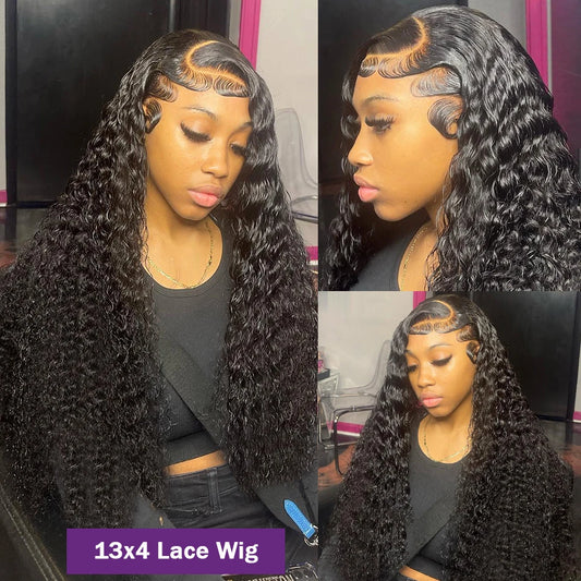 Brazilian Curly / 13x4 Lace Frontal Wig