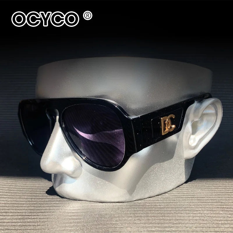 Fashion Punk Rimless Luxury Sunglasses