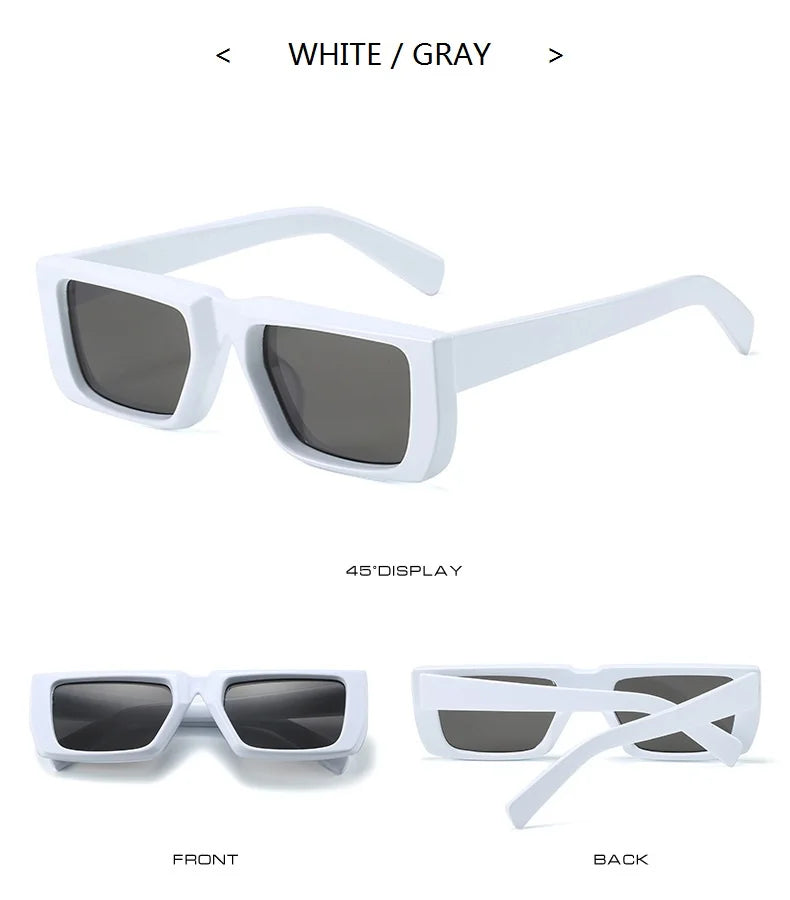 Trendy Designer Square Shades - UV400 Eyewear