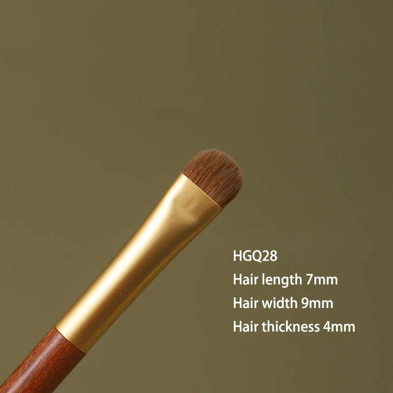 Professional Handmade Eye Shadow Brush African Rosewood