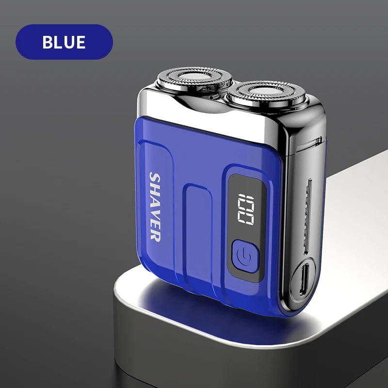 Digital Display Dual Blade Rechargeable Shaver