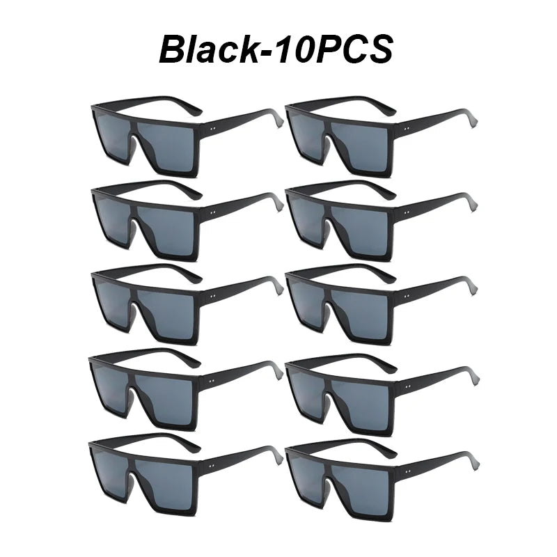 Retro cyberpunk Color Film Sunglasses