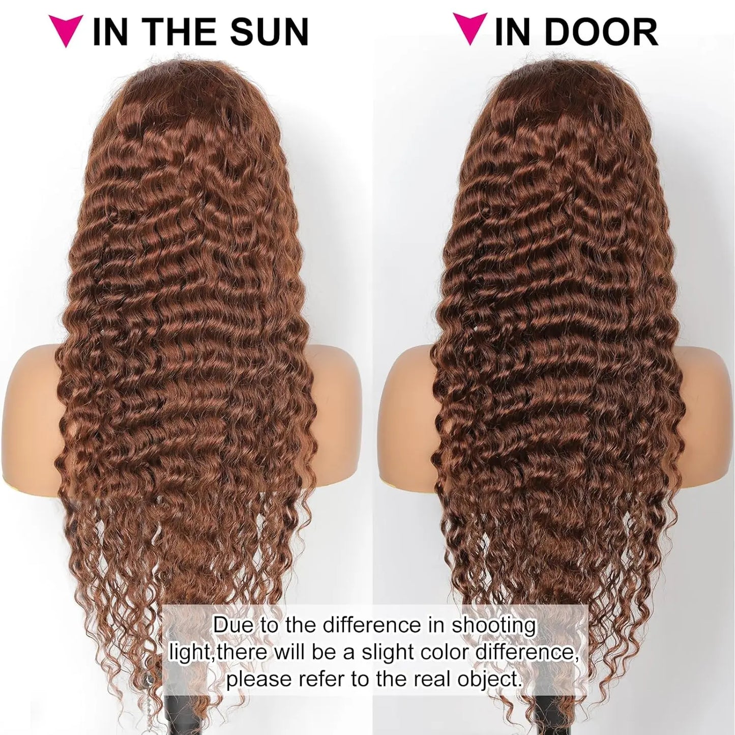 Brazilian Curly Transparent Lace |13x6  Deep Wave Frontal Human Hair