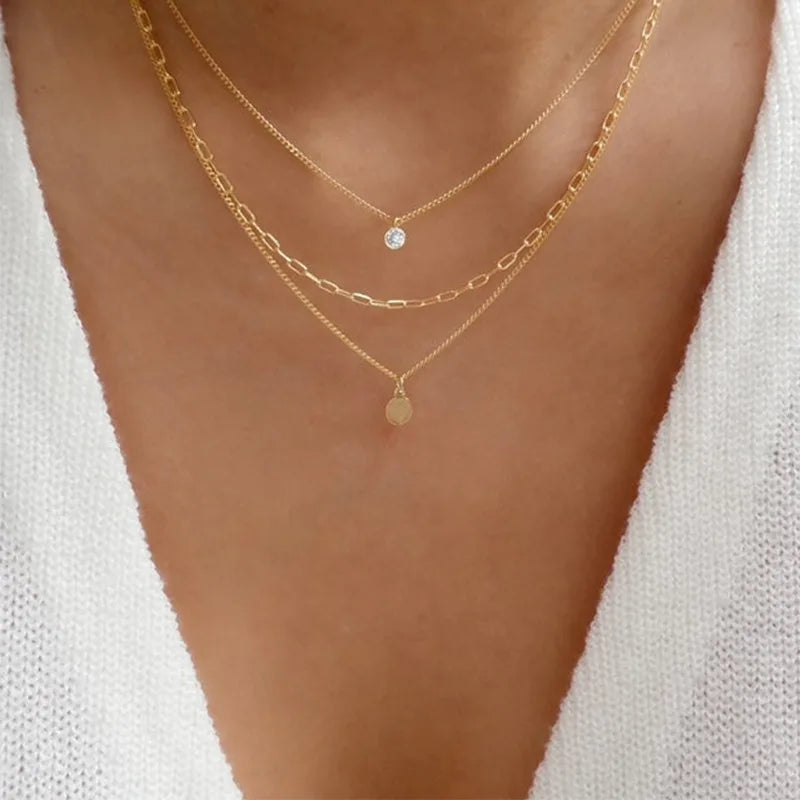Heart Sheet Pendant Necklaces