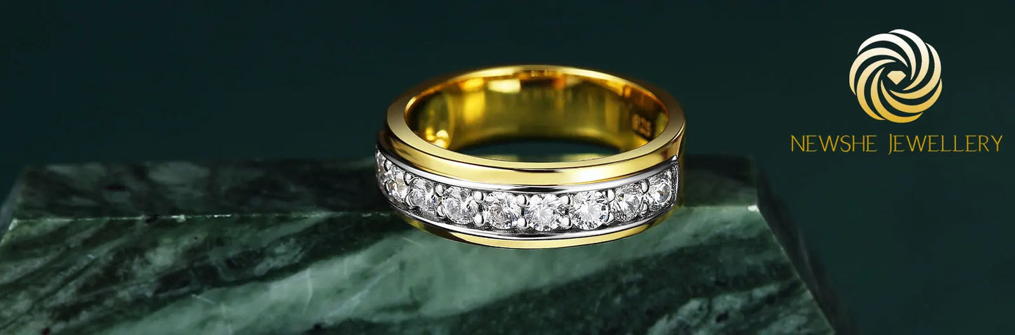 925 Sterling Silver Brilliant Round AAAAA Cubic Zircon Fine Jewelry,  Yellow / White / Gold