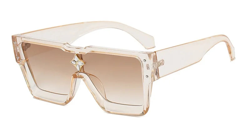 Square Luxury One-Piece Shades