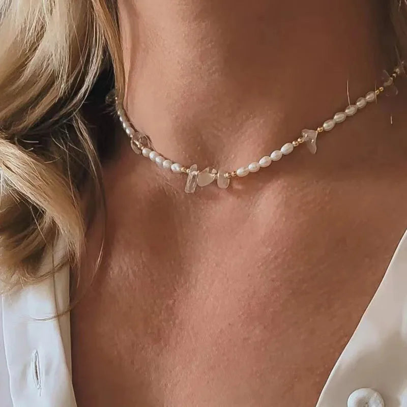 Baroque Natural Freshwater Pearl Necklace