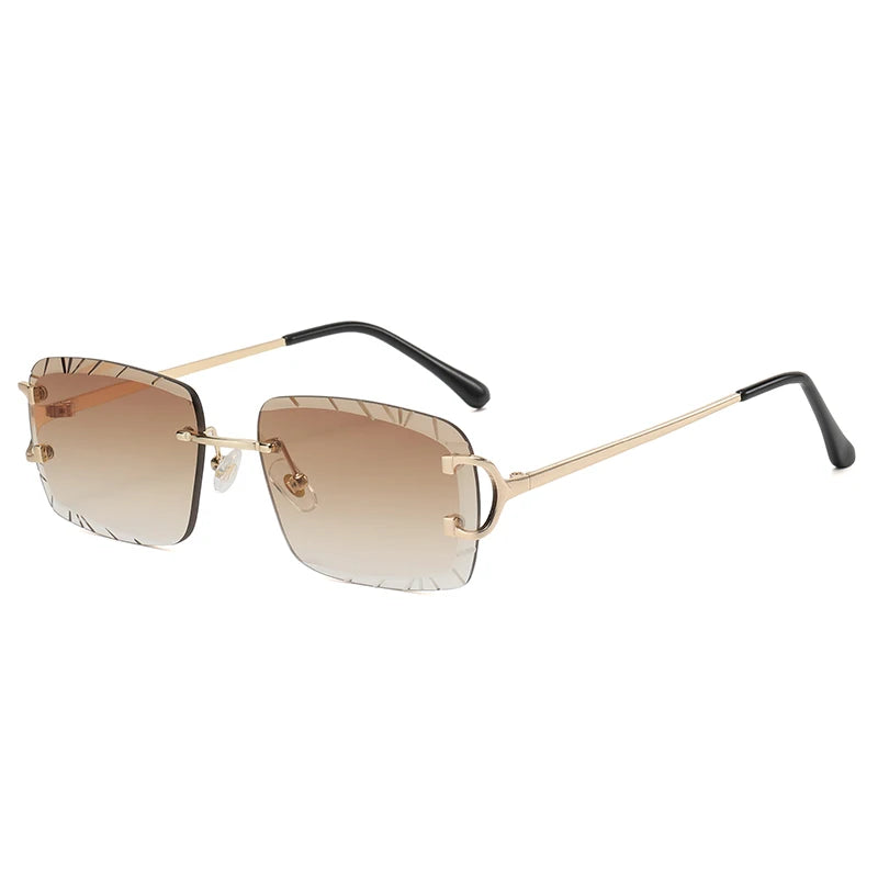 Square rimless street shot