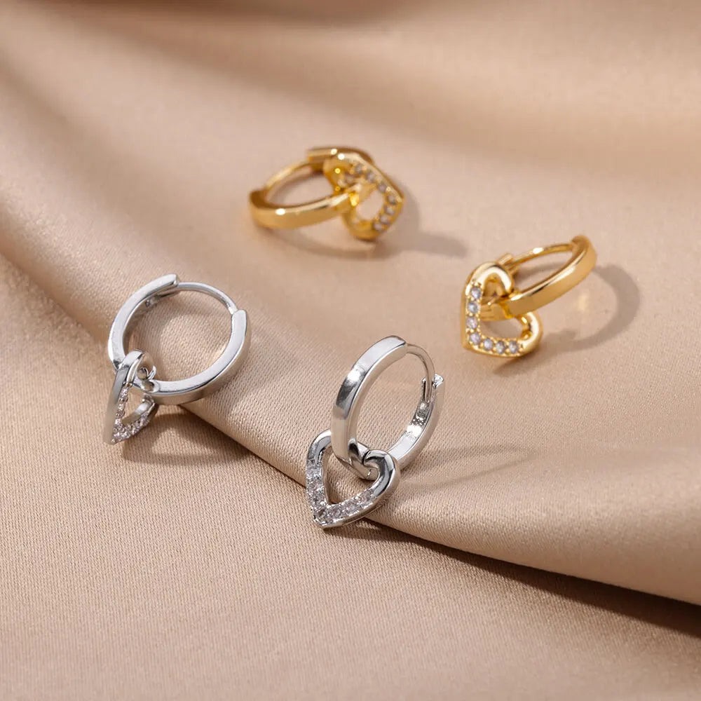 Trendy Cubic Zirconia Earrings