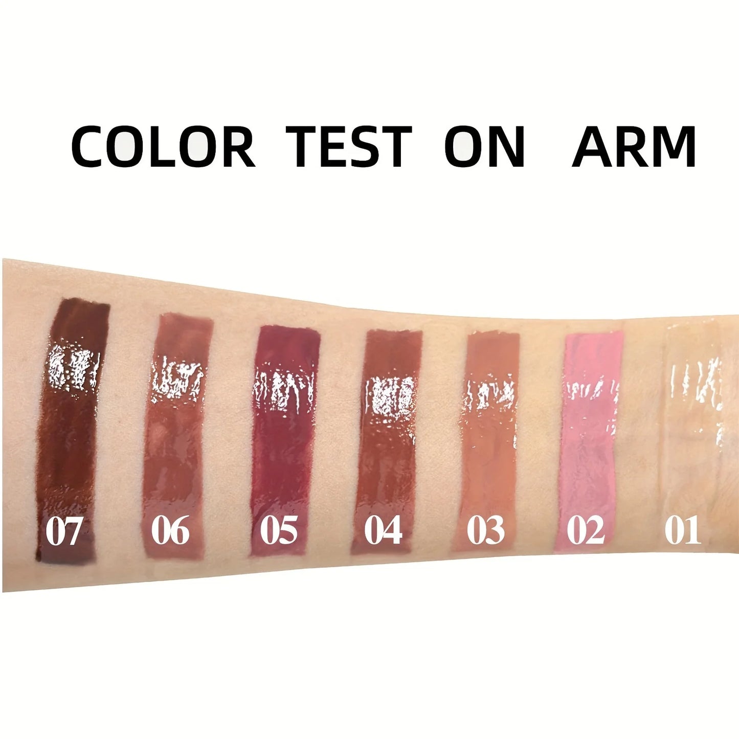 Hydrating Crystal Lip Oil - Plumping & Moisturizing Gloss with Tinted Shades