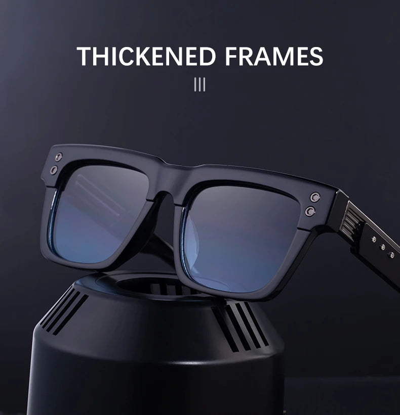 Classic Square Steampunk Eyewear -UV400
