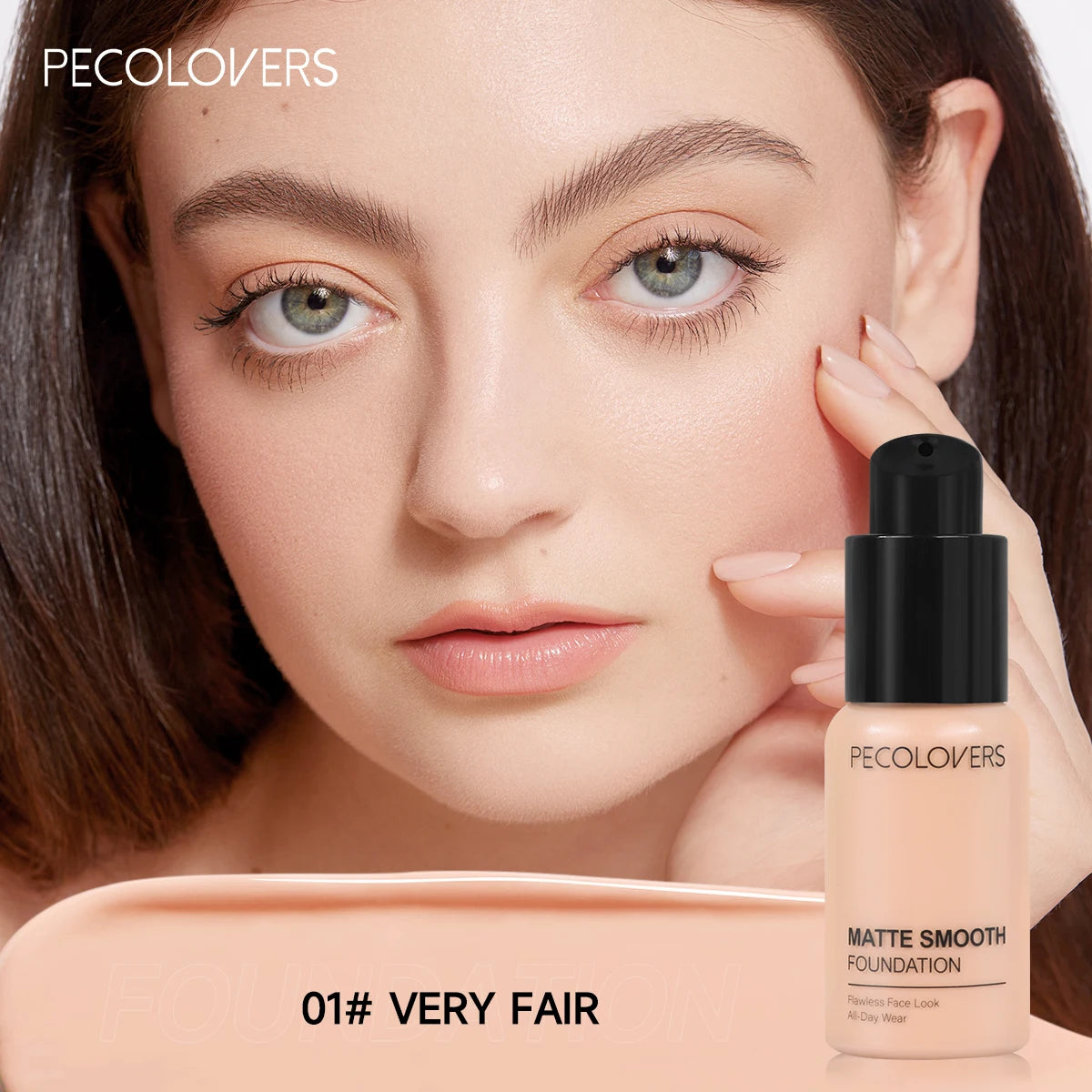 Full Coverage Concealer / Foundation - Long-Lasting, Waterproof