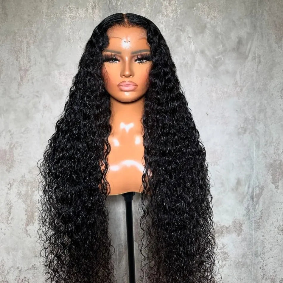 250 Density Deep Wave| Curly 13x4 Lace Front