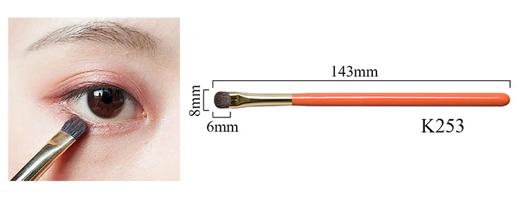 Professional Handmade Makeup Brushes Set Soft Blue Squirrel Goat Hair Face Powder Contour Eye Shadow Brush Make Up Brush Kit
