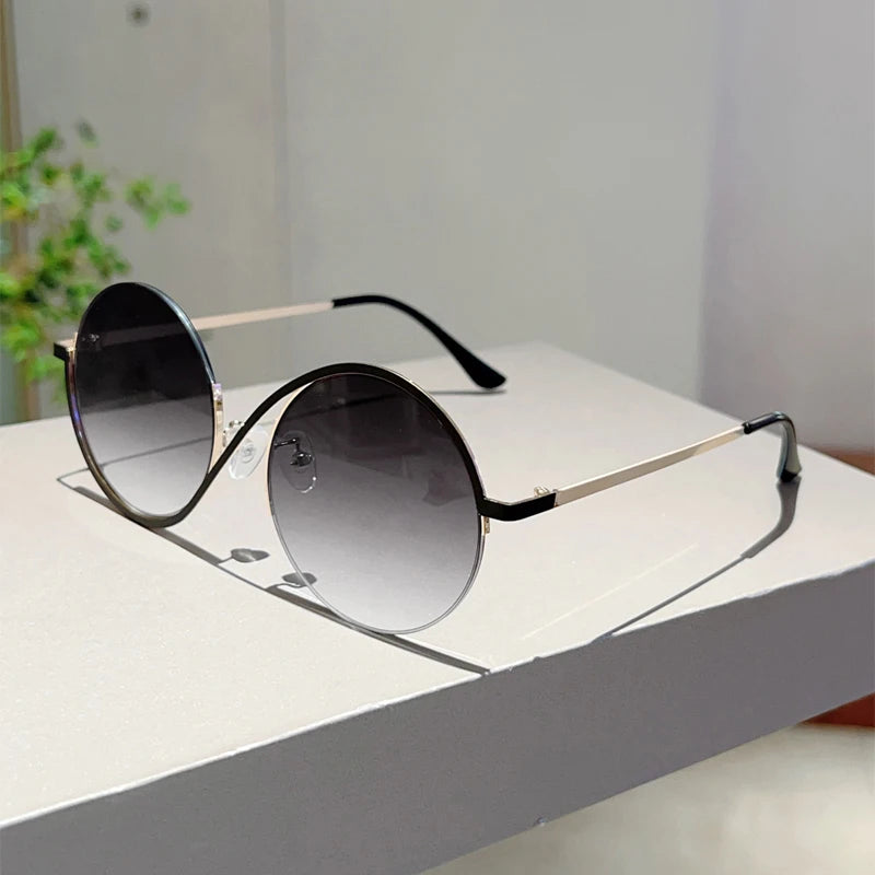 Oversize Vacation Beach Anti UV Sunglasses