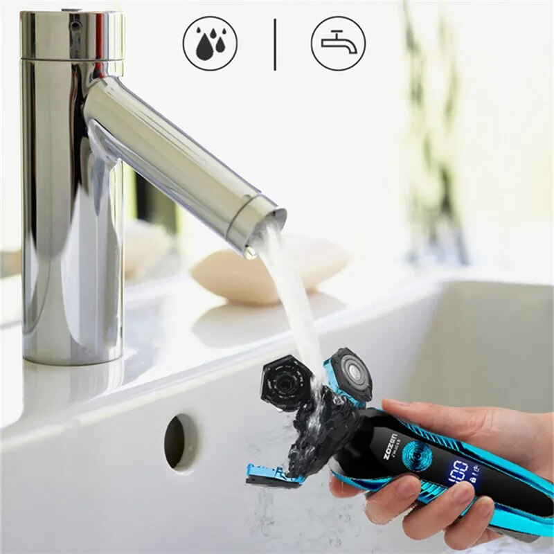 Electric Rechargeable Trimmer Wet-Dry Dual Use