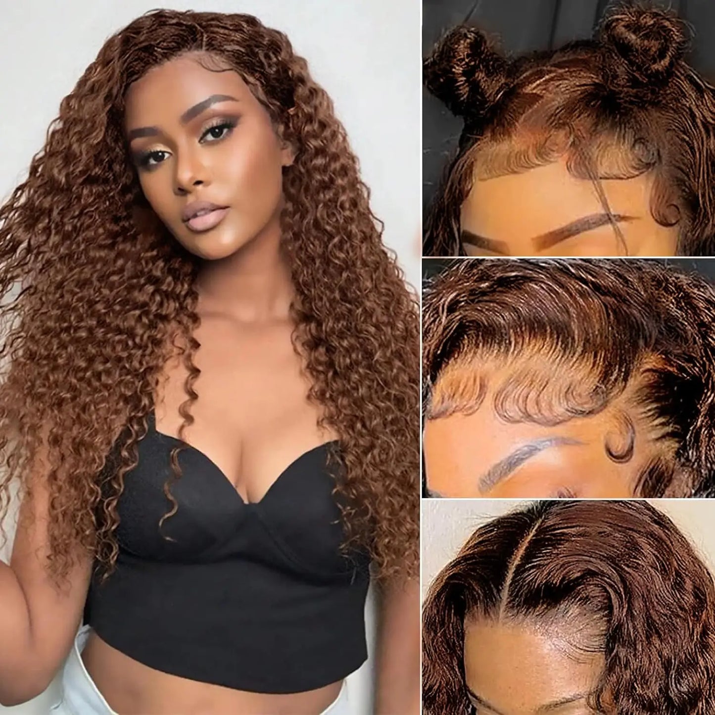 Brazilian 13x6  Deep Wave Frontal Human Hair