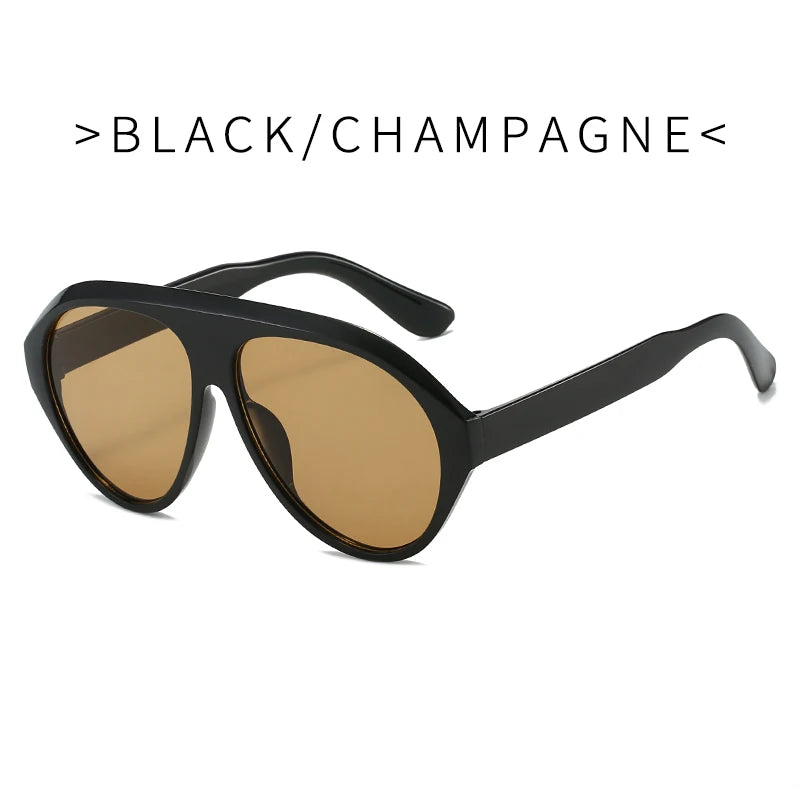Oval Luxury Trending UV400 Eyeglasses