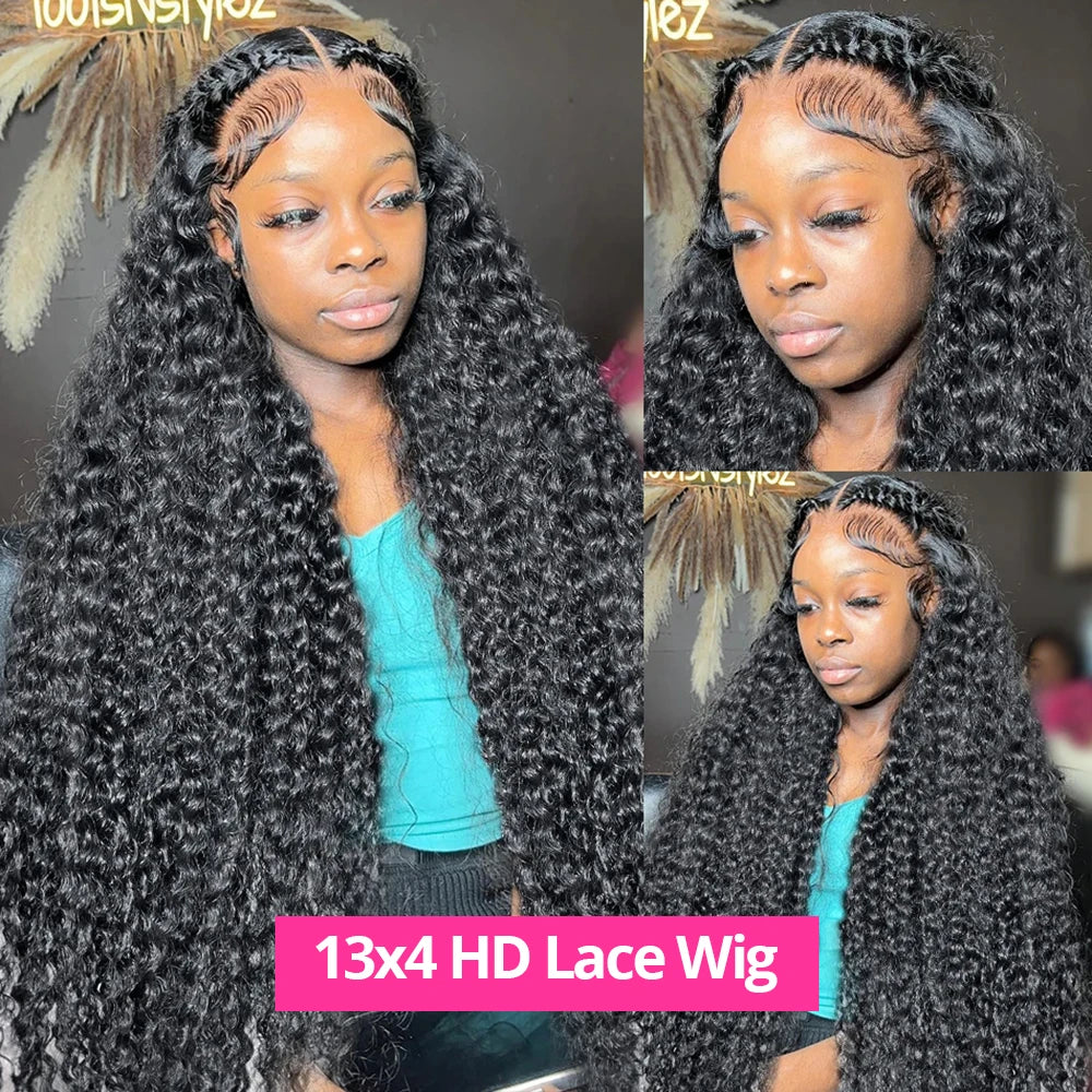 40inch Curly 13x6 HD Deep Wave