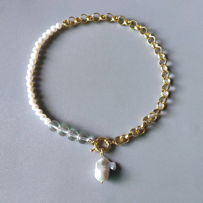 Baroque Natural Freshwater Pearl Necklace